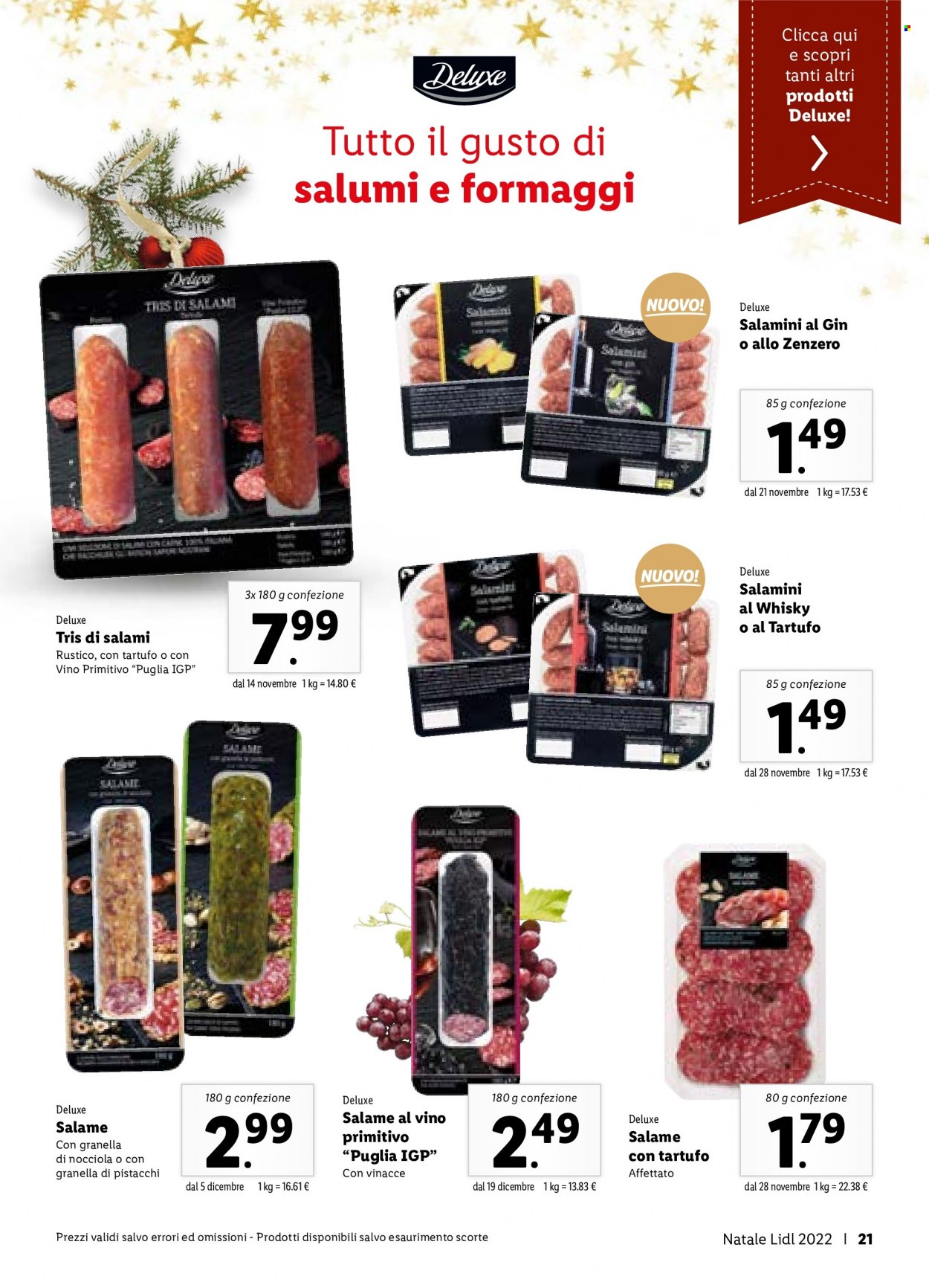 Volantino Lidl - 31/10/2022 - 27/12/2022. Pagina 21