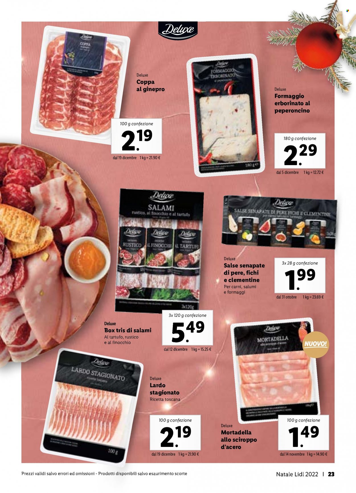 Volantino Lidl - 31/10/2022 - 27/12/2022. Pagina 23
