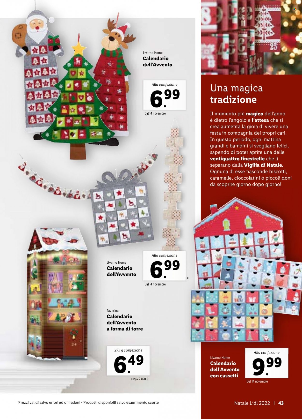 Volantino Lidl - 31/10/2022 - 27/12/2022. Pagina 43