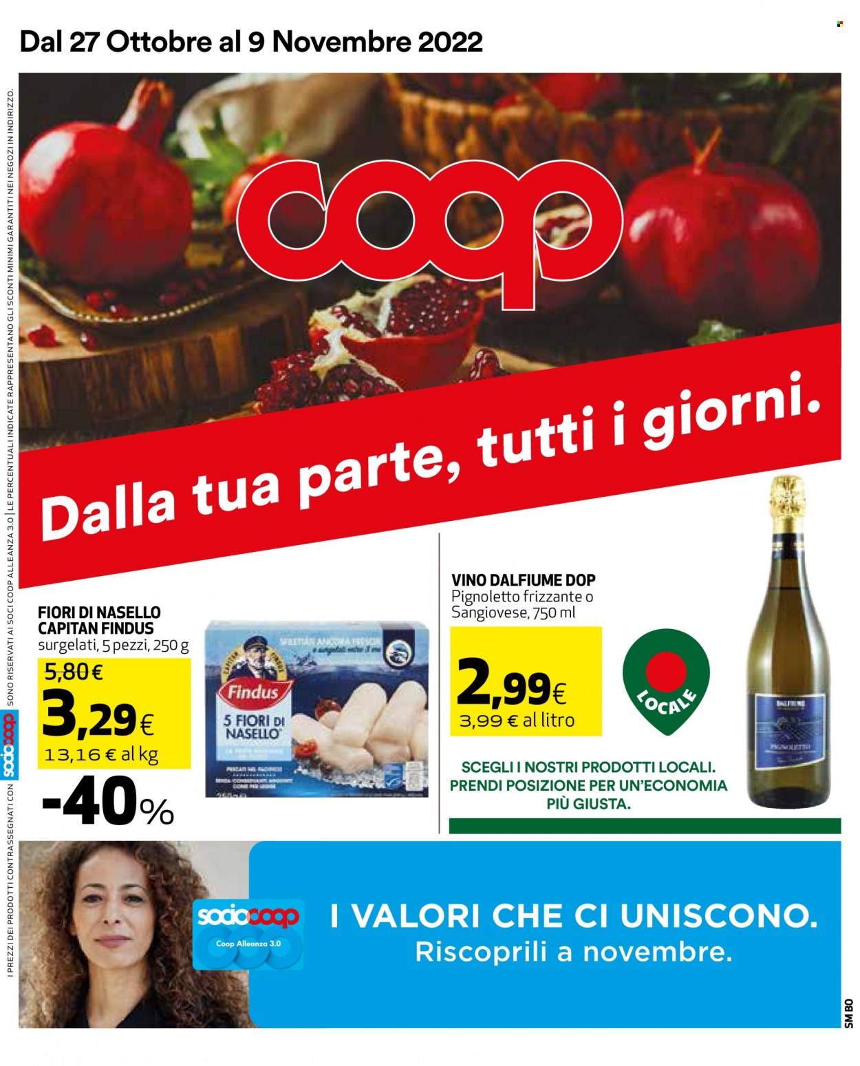 Leták Coop - 27.10.2022 - 9.11.2022. Strana 1