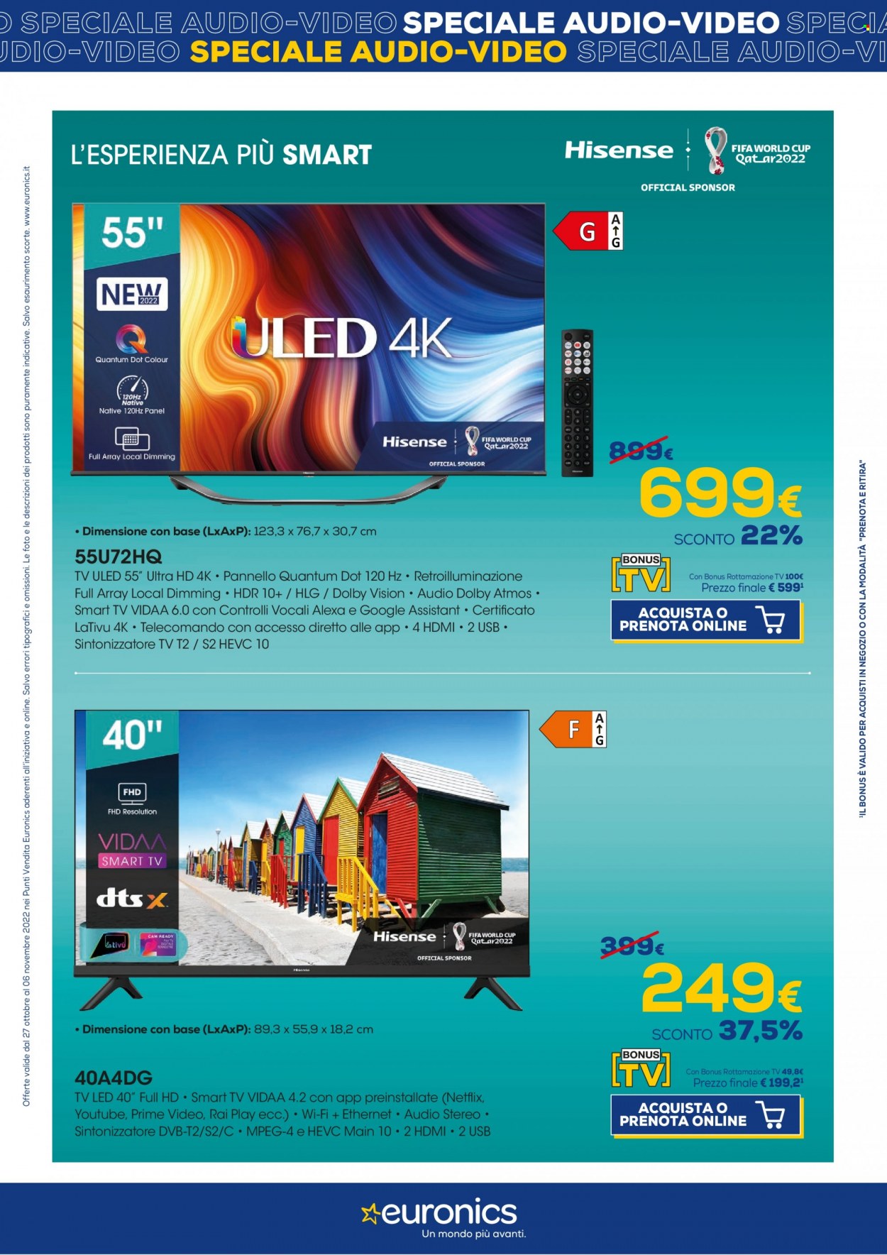 Volantino Euronics - 27/10/2022 - 6/11/2022. Pagina 16