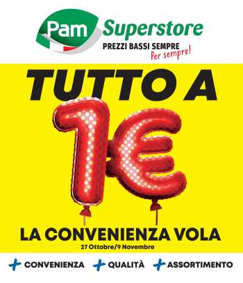 Volantino Pam Panorama - 27/10/2022 - 9/11/2022.