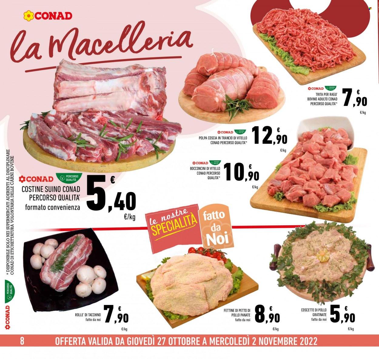 Volantino Conad - 27/10/2022 - 2/11/2022. Pagina 8