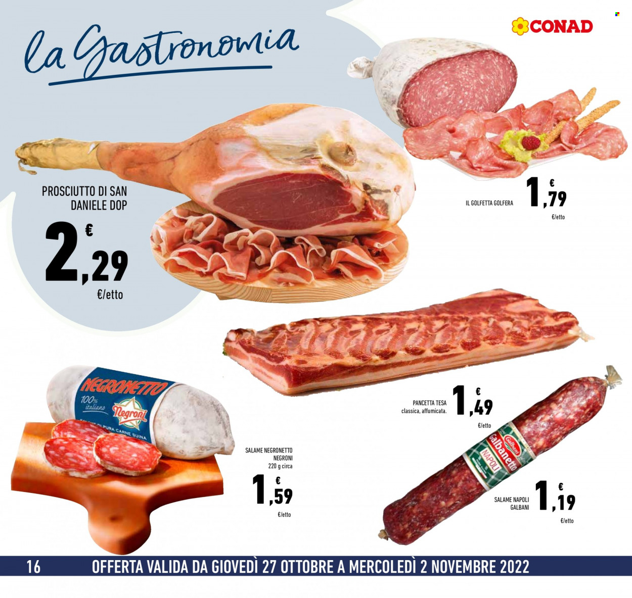 Volantino Conad - 27/10/2022 - 2/11/2022. Pagina 16