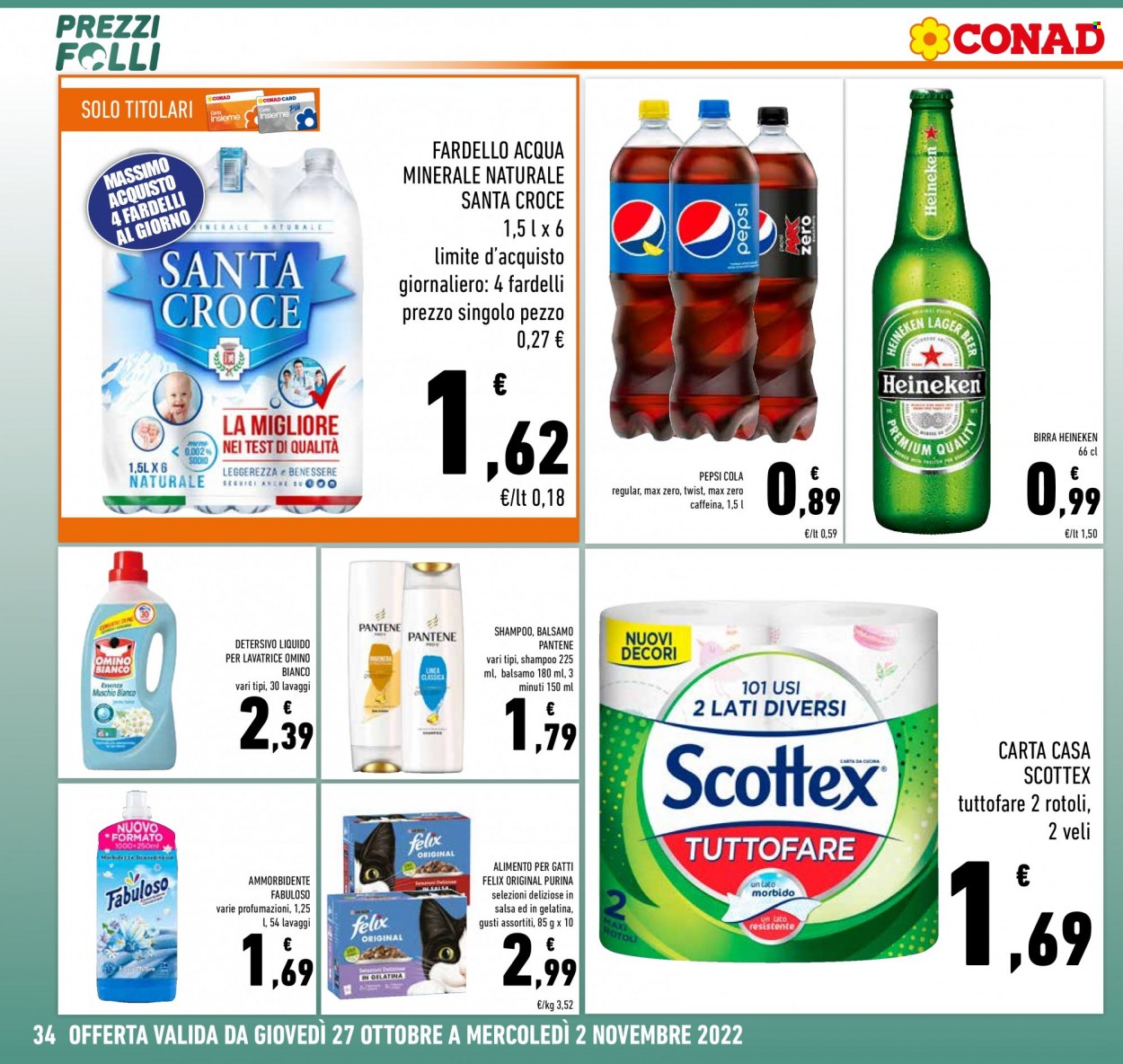 Volantino Conad - 27/10/2022 - 2/11/2022. Pagina 34
