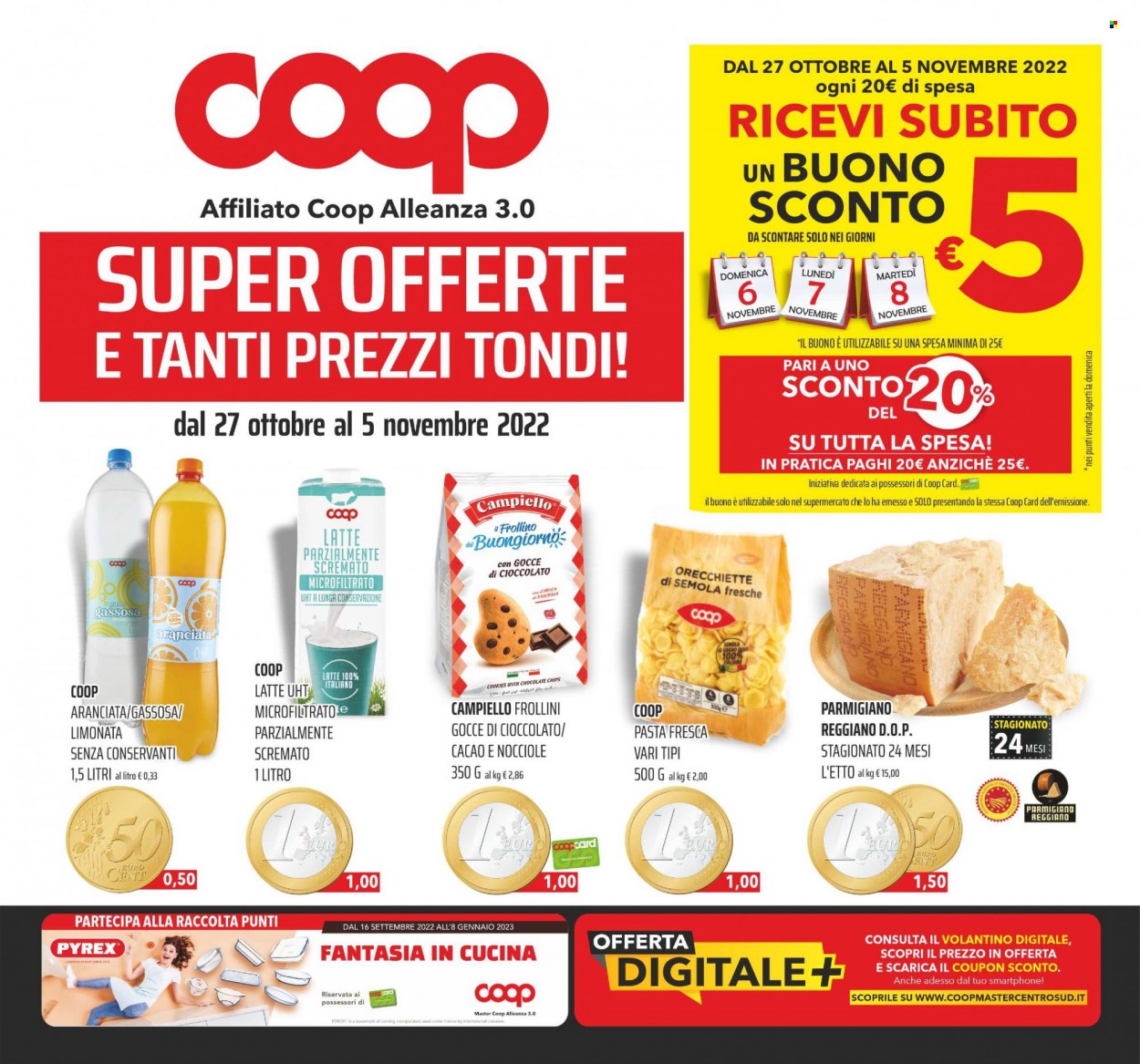 Leták Coop - 27.10.2022 - 8.11.2022. Strana 1