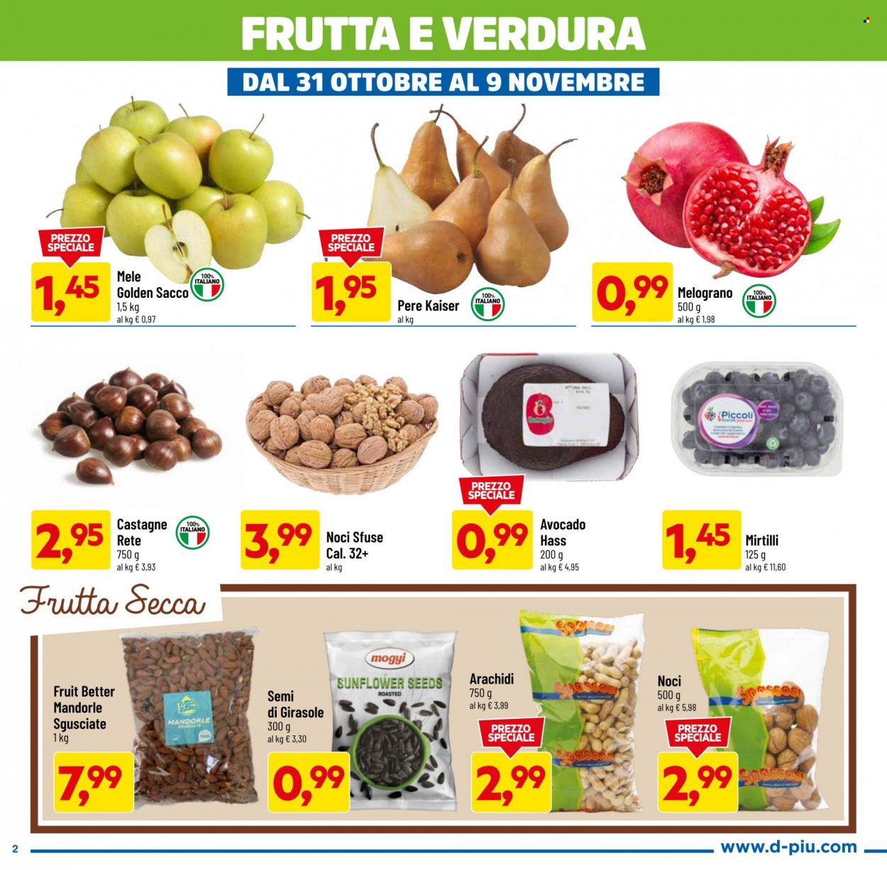 Volantino Dpiù - 31/10/2022 - 9/11/2022. Pagina 2