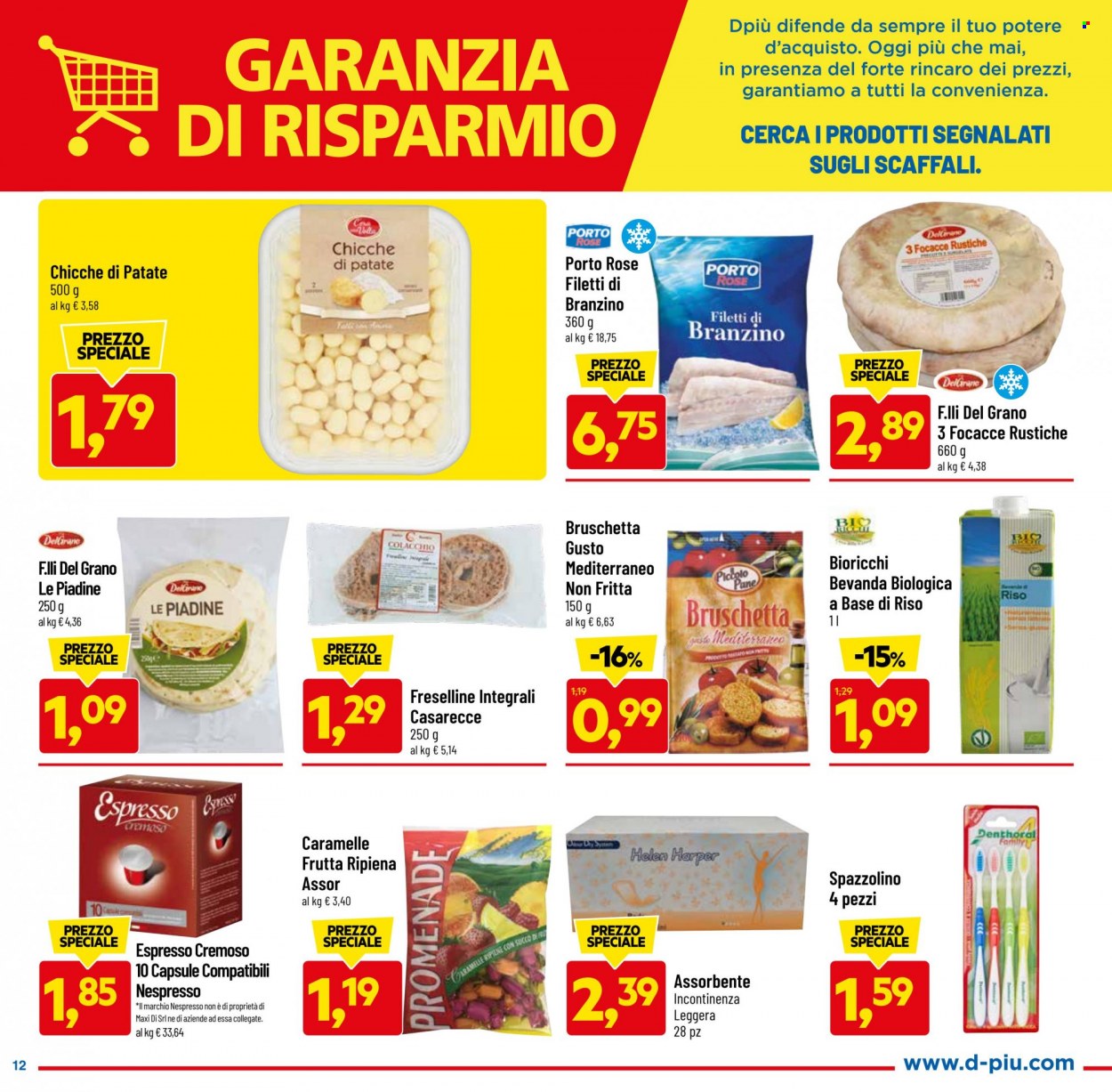 Volantino Dpiù - 31/10/2022 - 9/11/2022. Pagina 12