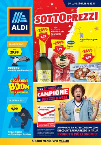 Volantino Aldi - 7/11/2022 - 13/11/2022.