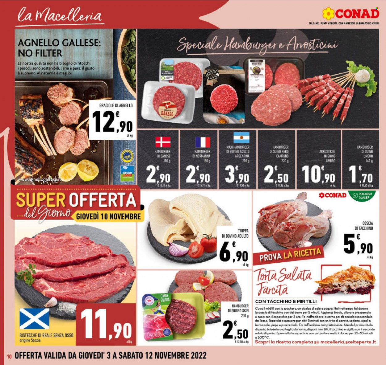 Volantino Conad - 3/11/2022 - 12/11/2022. Pagina 10