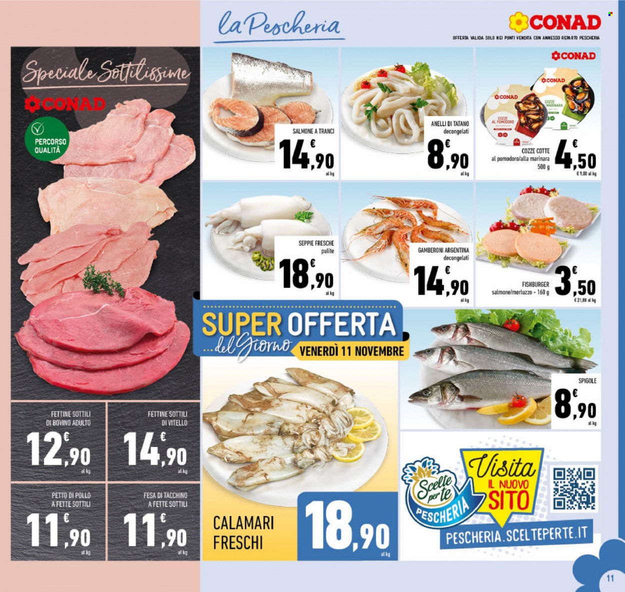 Volantino Conad - 3/11/2022 - 12/11/2022. Pagina 11