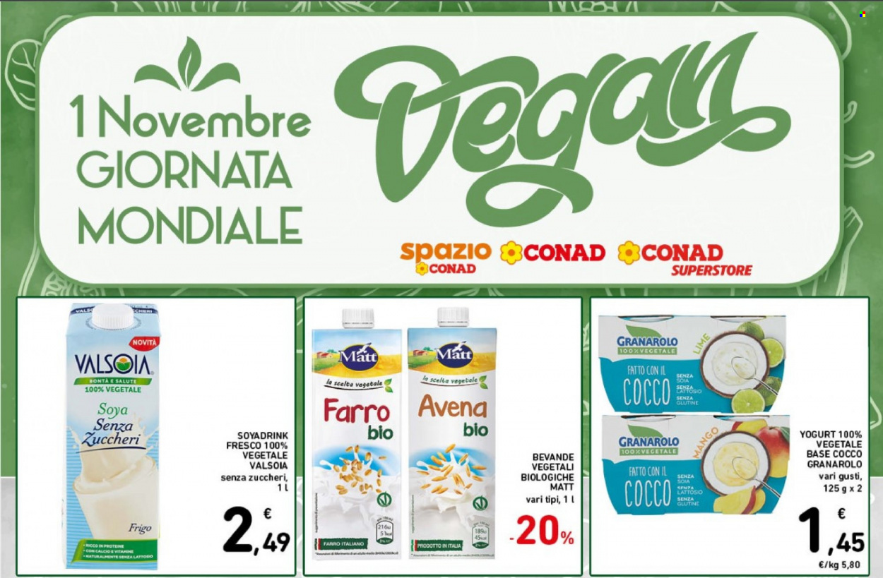 Volantino Conad - 31/10/2022 - 9/11/2022. Pagina 1
