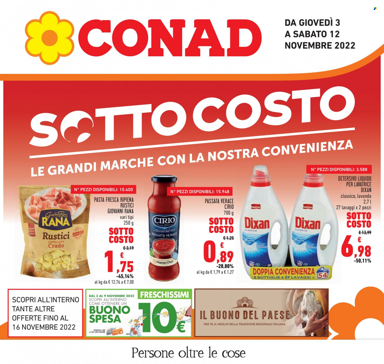 Volantino Conad - 3/11/2022 - 12/11/2022. Pagina 1