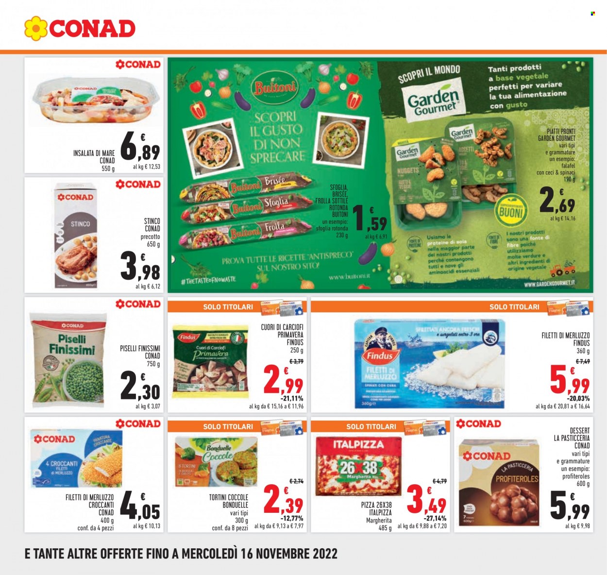 Volantino Conad - 3/11/2022 - 12/11/2022. Pagina 16