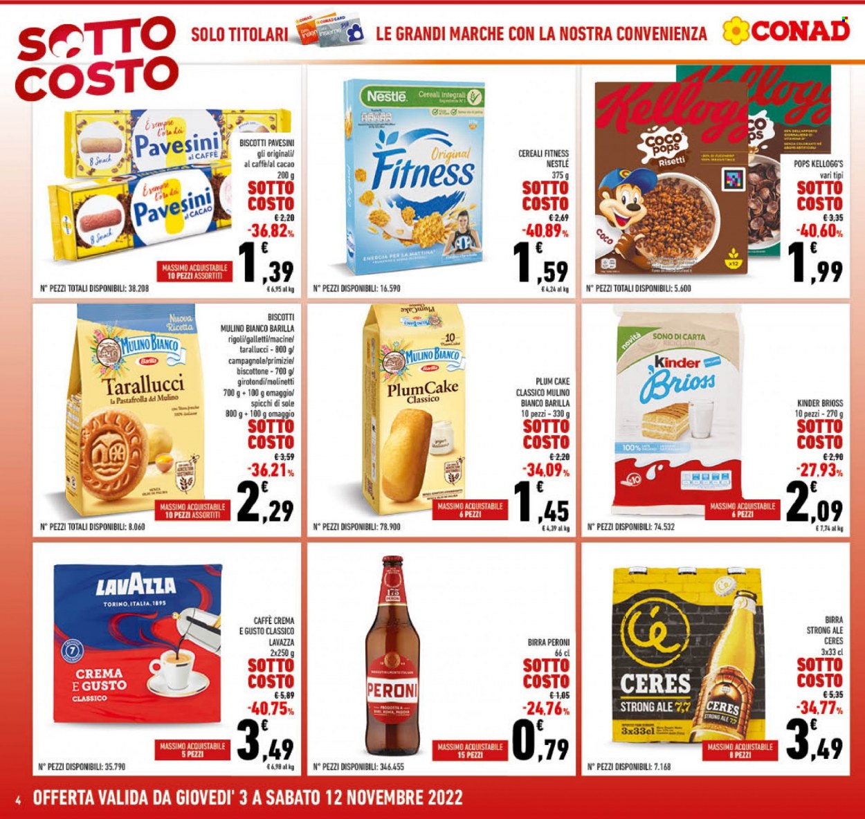 Leták Conad - 3.11.2022 - 12.11.2022. Strana 4