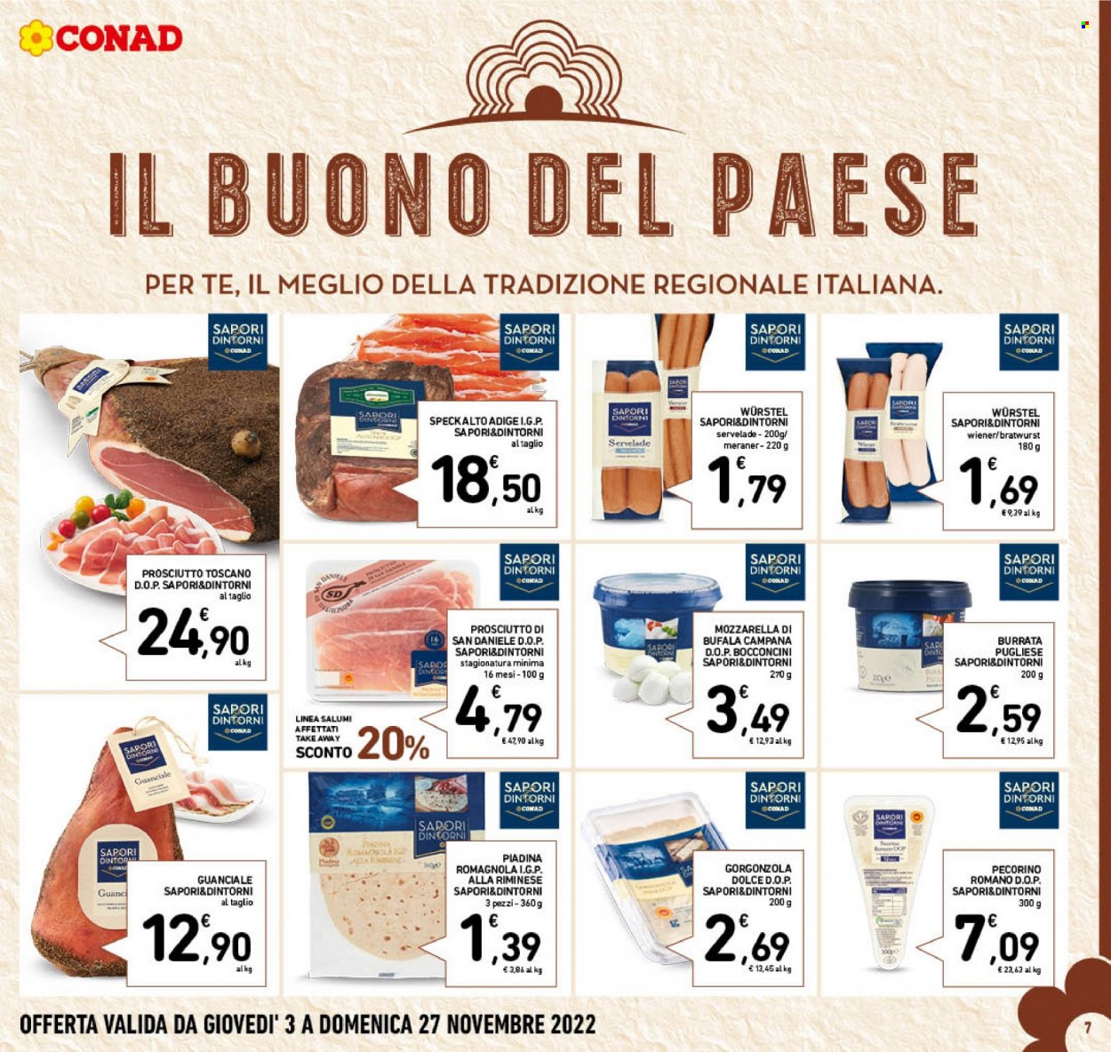 Leták Conad - 3.11.2022 - 12.11.2022. Strana 7
