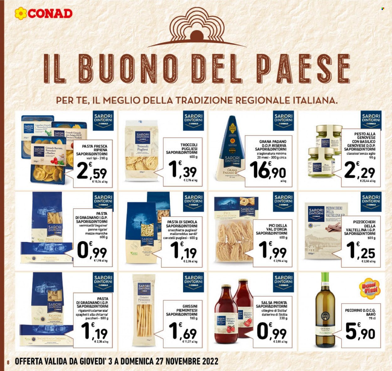 Volantino Conad - 3/11/2022 - 12/11/2022. Pagina 8