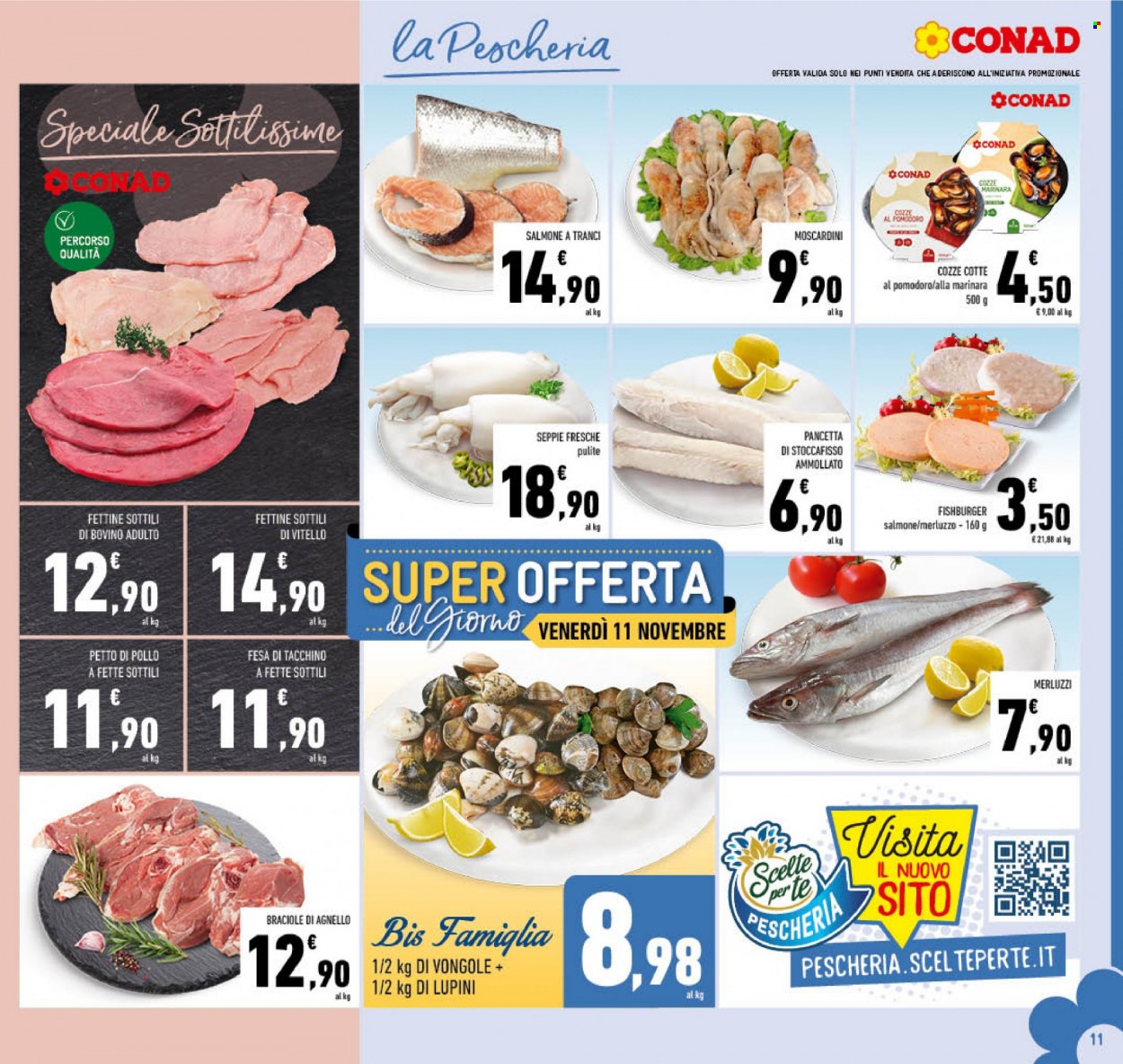Volantino Conad - 3/11/2022 - 12/11/2022. Pagina 11
