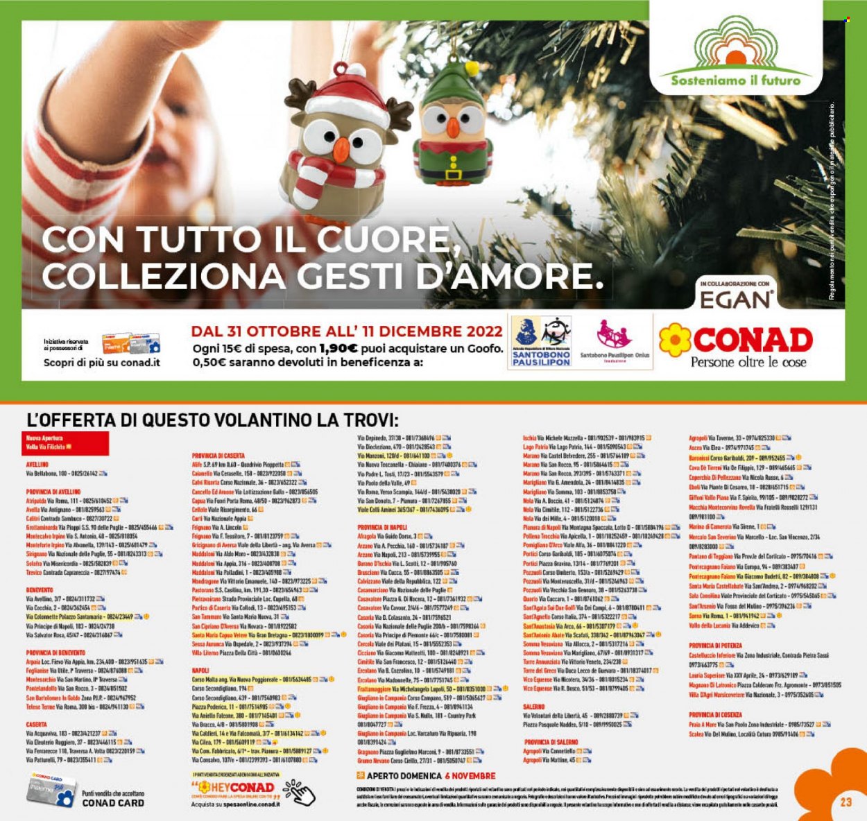 Leták Conad - 3.11.2022 - 12.11.2022. Strana 23