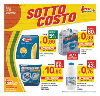 Volantino Iper, La grande i - 3/11/2022 - 12/11/2022.