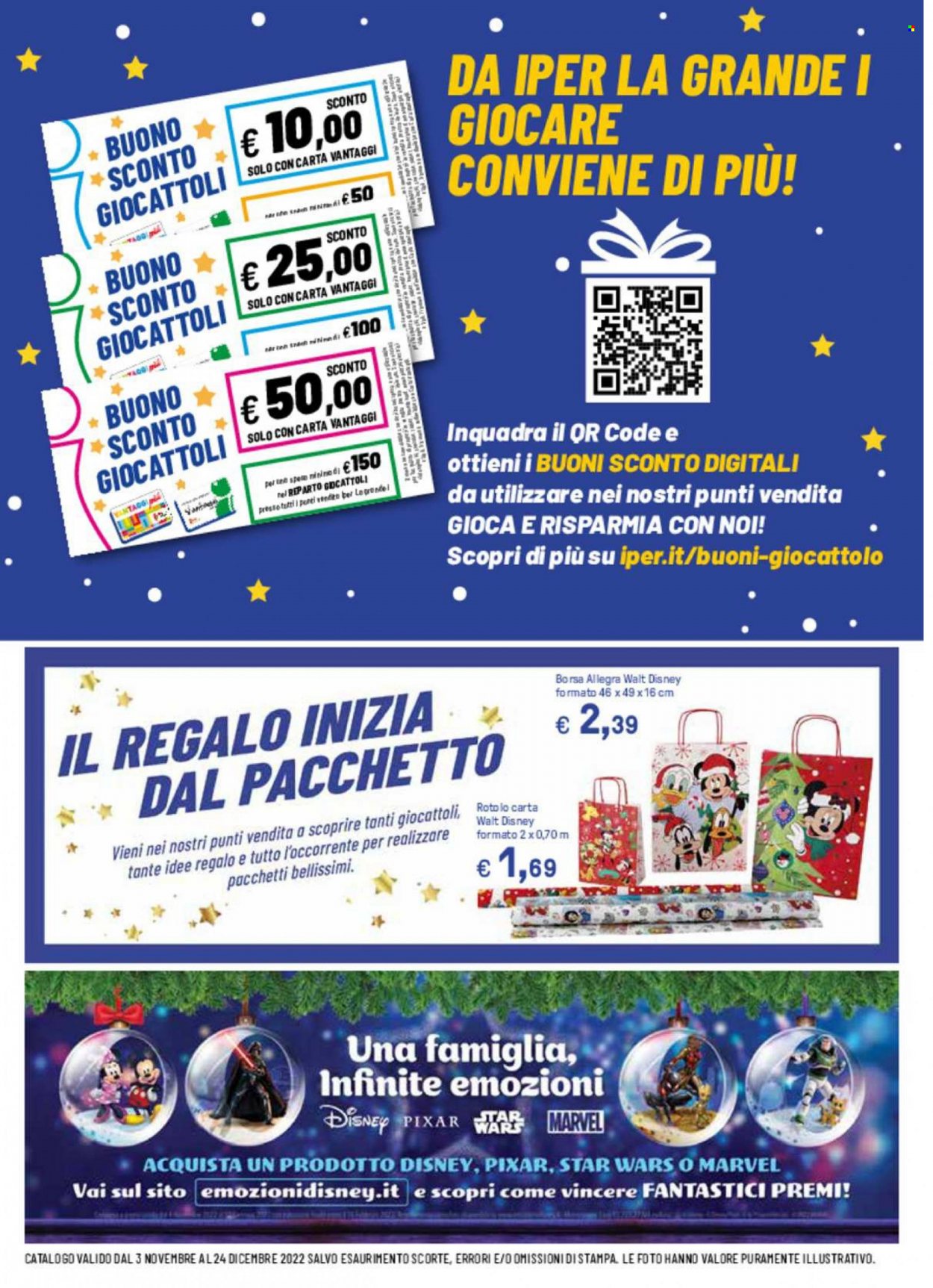 Volantino Iper, La grande i - 3/11/2022 - 24/12/2022. Pagina 72