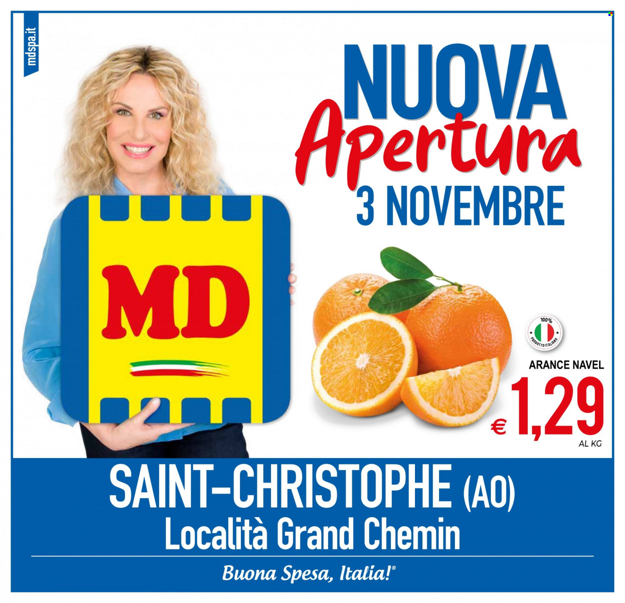 Volantino MD Discount - 3/11/2022 - 13/11/2022. Pagina 1