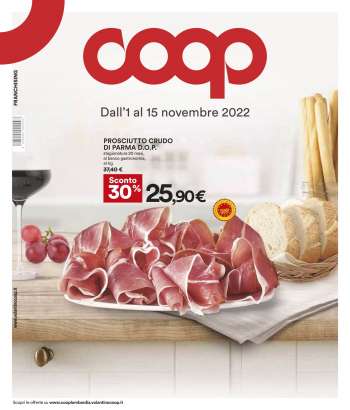 Volantino Coop - 1/11/2022 - 15/11/2022.