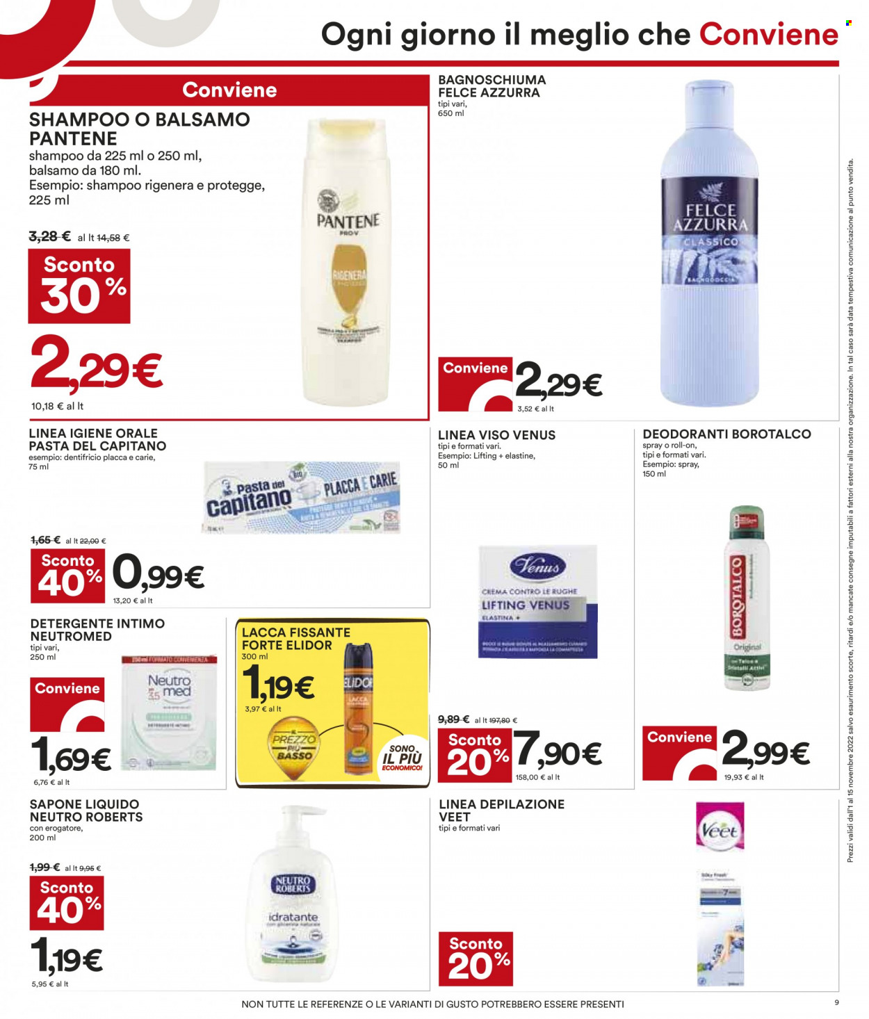 Leták Coop - 1.11.2022 - 15.11.2022. Strana 9