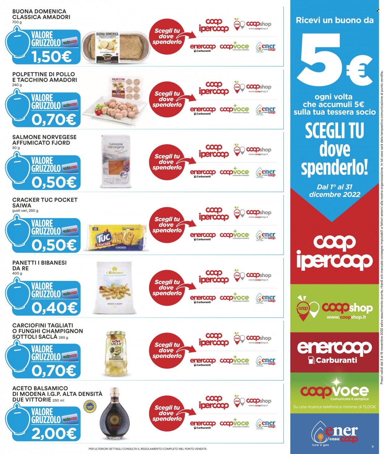 Leták Coop - 1.11.2022 - 15.11.2022. Strana 9