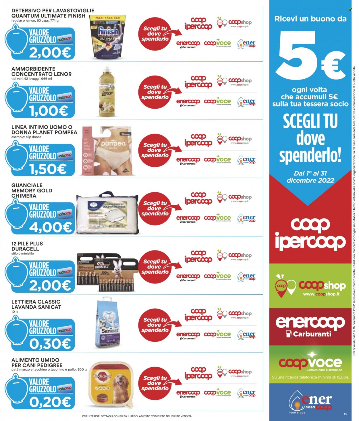 Leták Coop - 1.11.2022 - 15.11.2022. Strana 13
