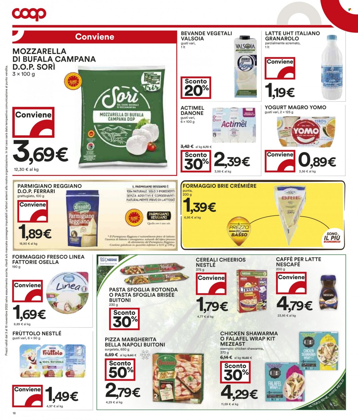 Leták Coop - 1.11.2022 - 15.11.2022. Strana 18