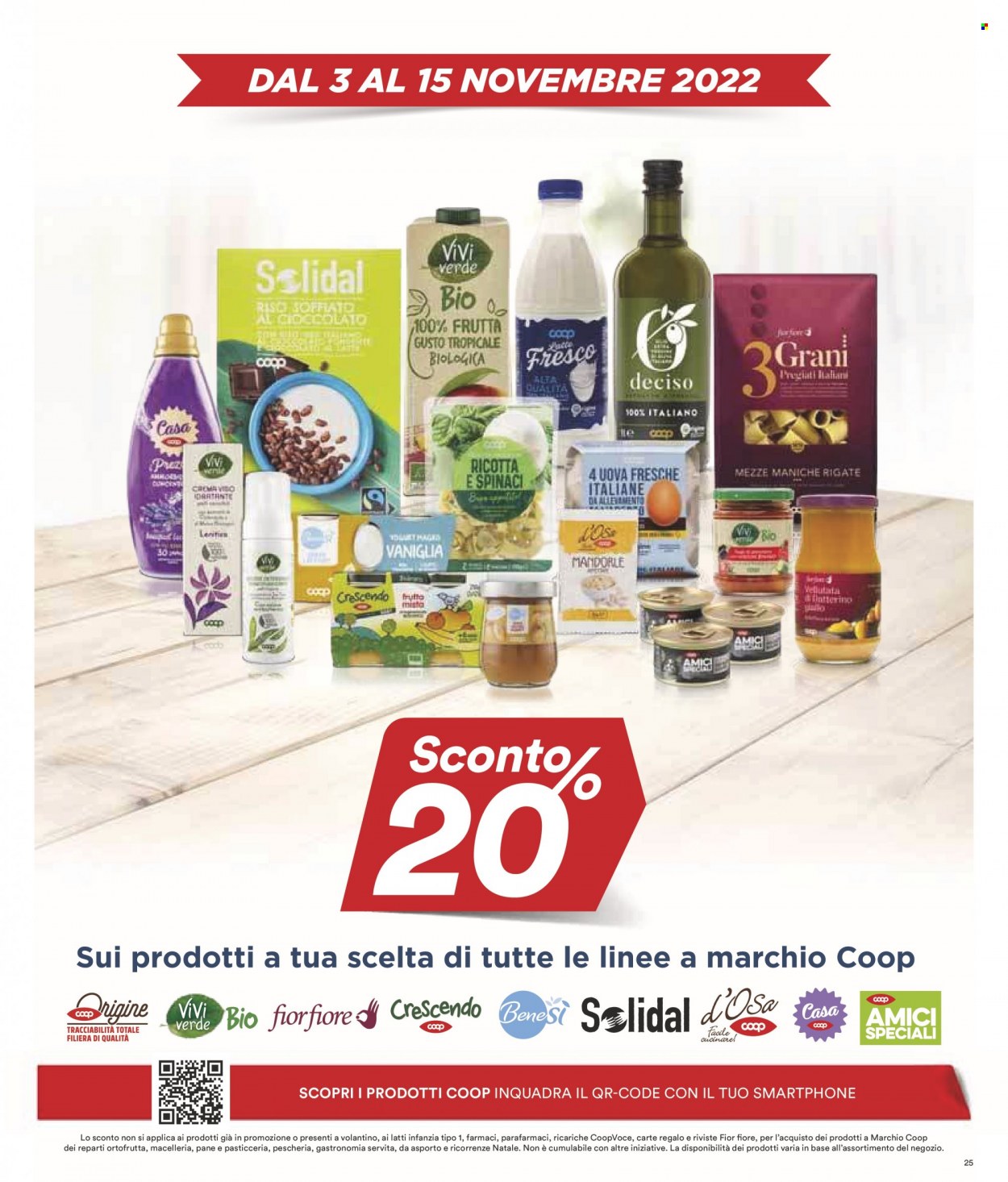 Leták Coop - 1.11.2022 - 15.11.2022. Strana 25