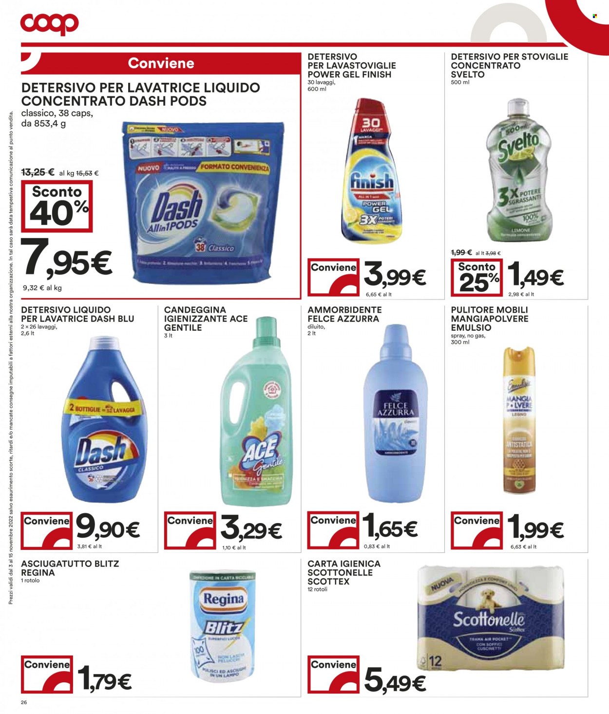 Leták Coop - 1.11.2022 - 15.11.2022. Strana 26