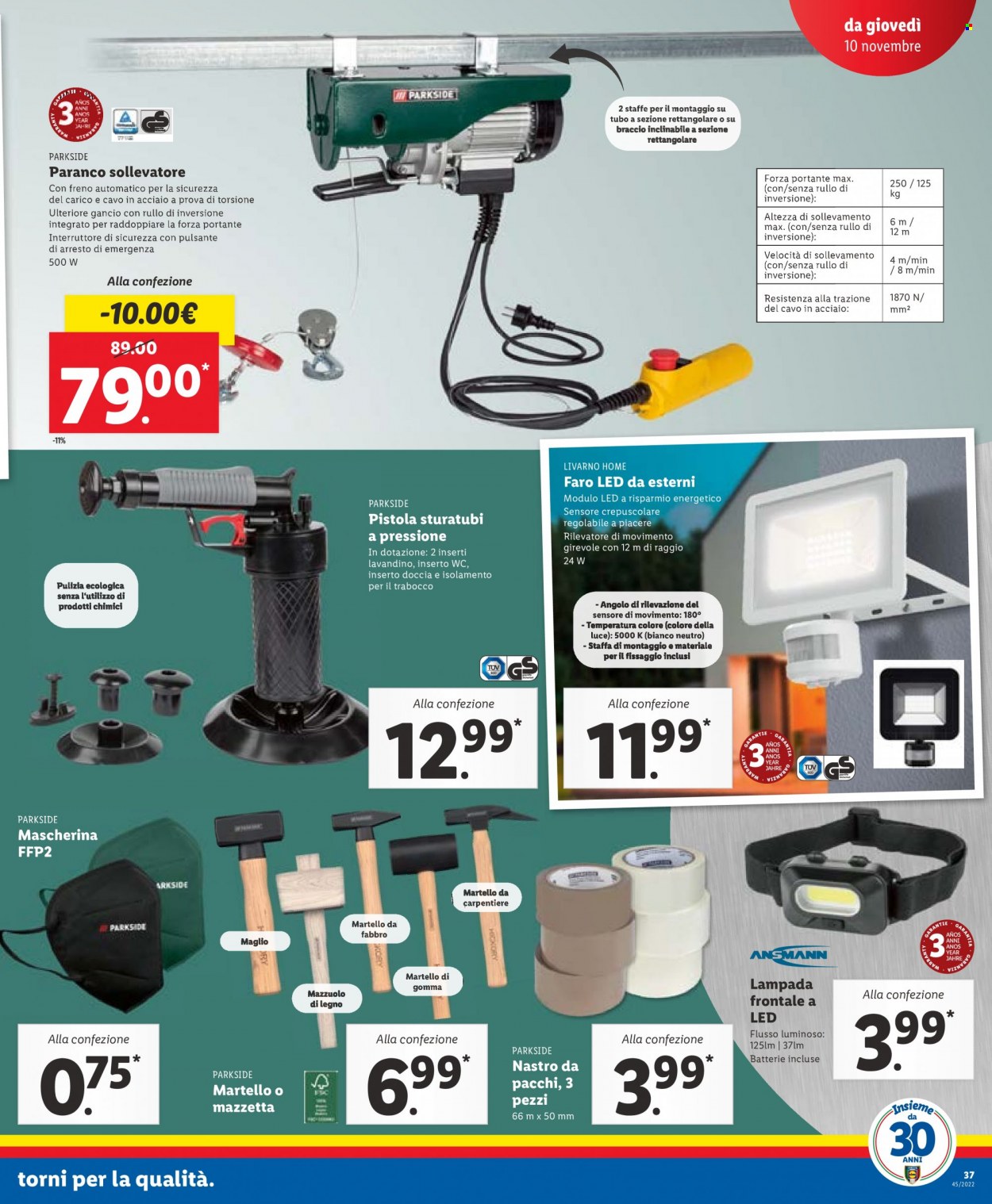 Volantino Lidl - 7/11/2022 - 13/11/2022. Pagina 37