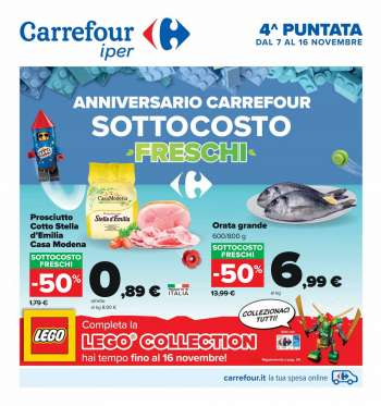 Volantino Carrefour - 7/11/2022 - 16/11/2022.