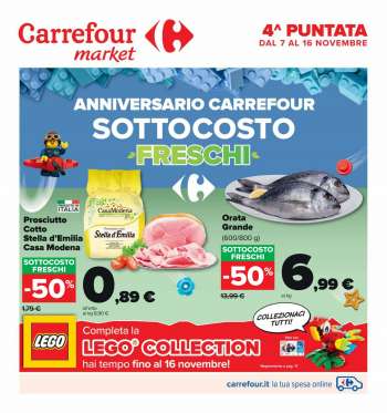 Volantino Carrefour - 7/11/2022 - 16/11/2022.