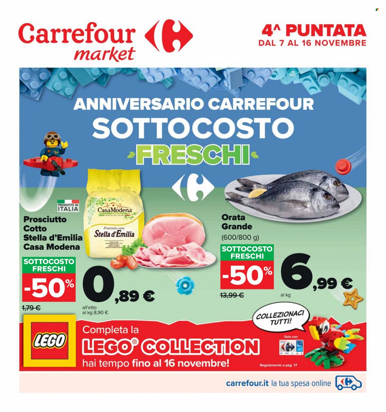 Leták Carrefour - 7.11.2022 - 16.11.2022. Strana 1
