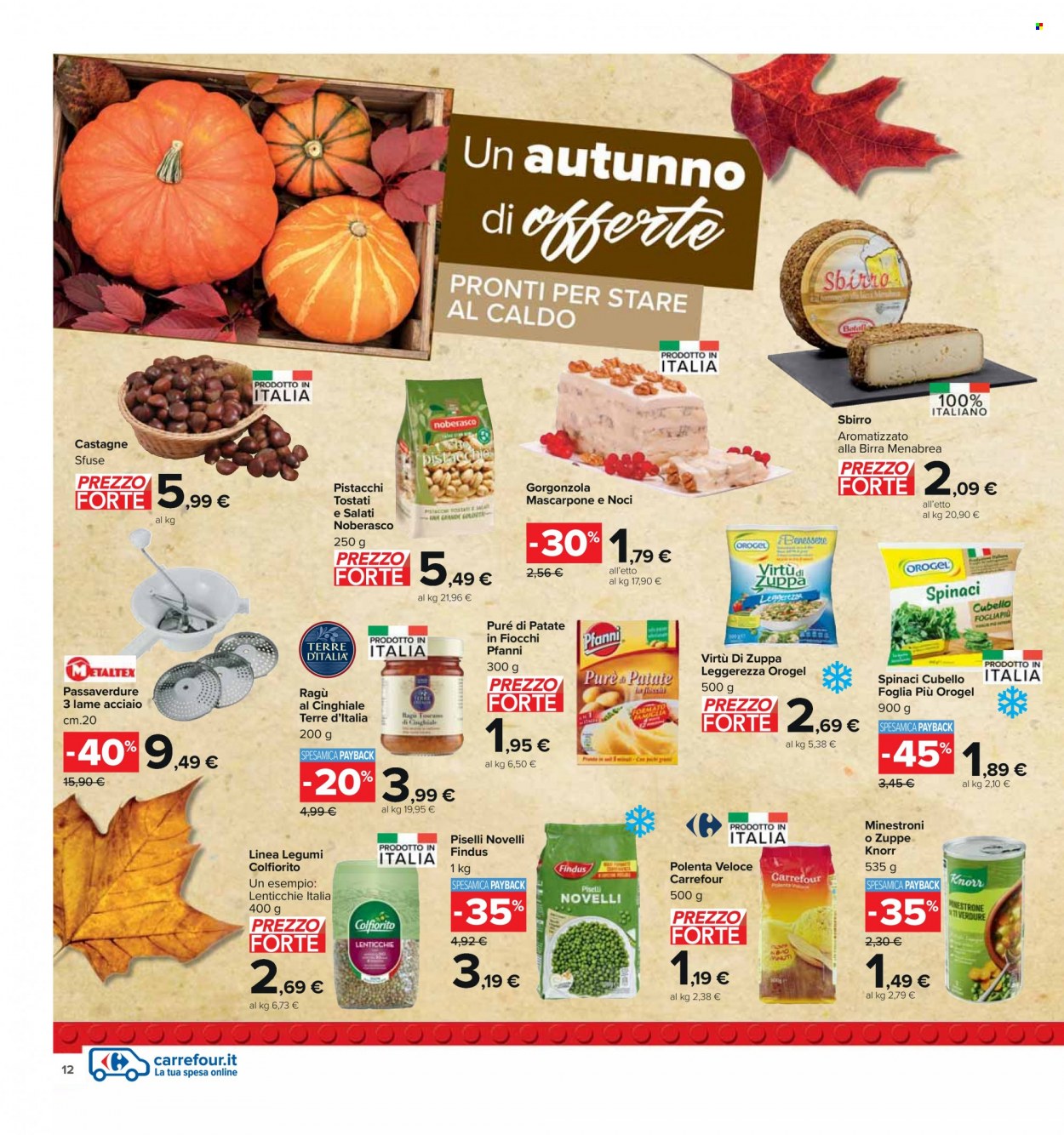 Leták Carrefour - 7.11.2022 - 16.11.2022. Strana 12