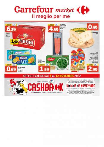Volantino Carrefour - 3/11/2022 - 12/11/2022.