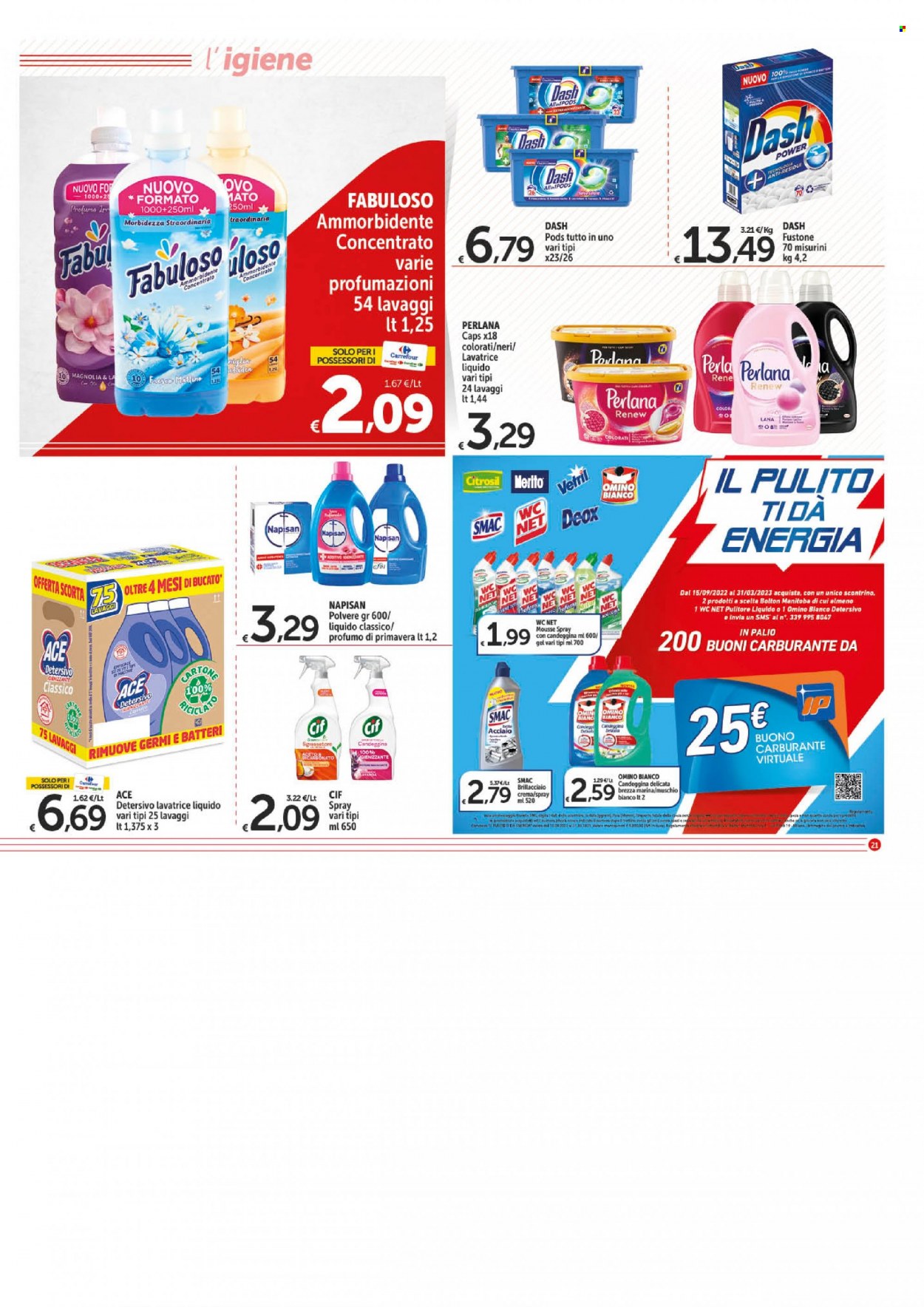 Volantino Carrefour - 3/11/2022 - 12/11/2022. Pagina 21