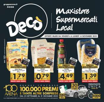 Volantino Deco - 4/11/2022 - 14/11/2022.