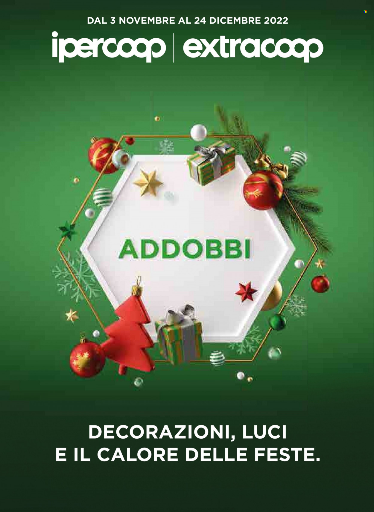 Volantino Coop - 3/11/2022 - 24/12/2022. Pagina 1
