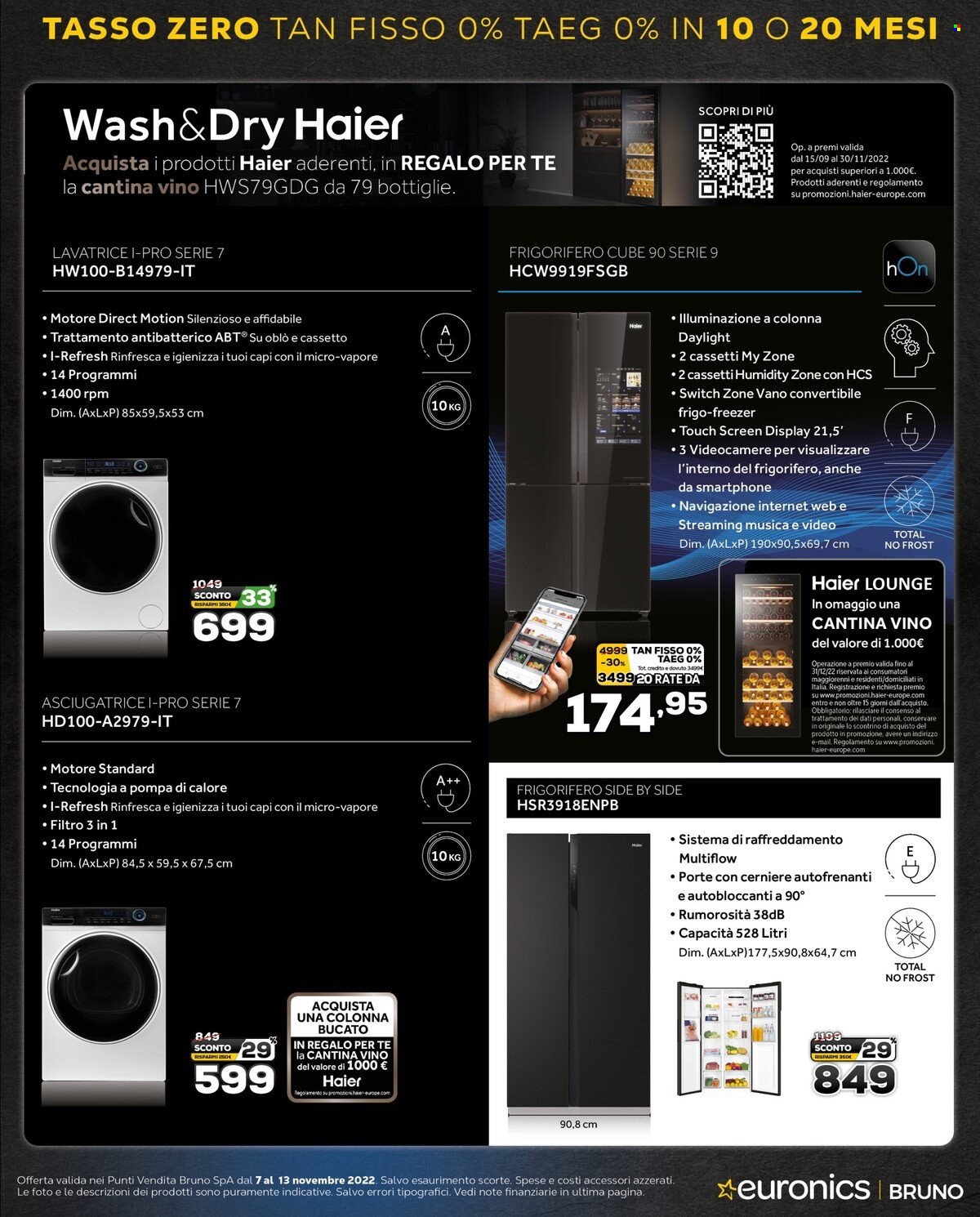 Volantino Euronics - 7/11/2022 - 13/11/2022. Pagina 35