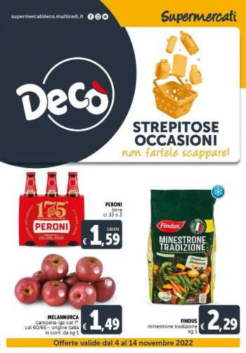 Volantino Deco - 4/11/2022 - 14/11/2022.