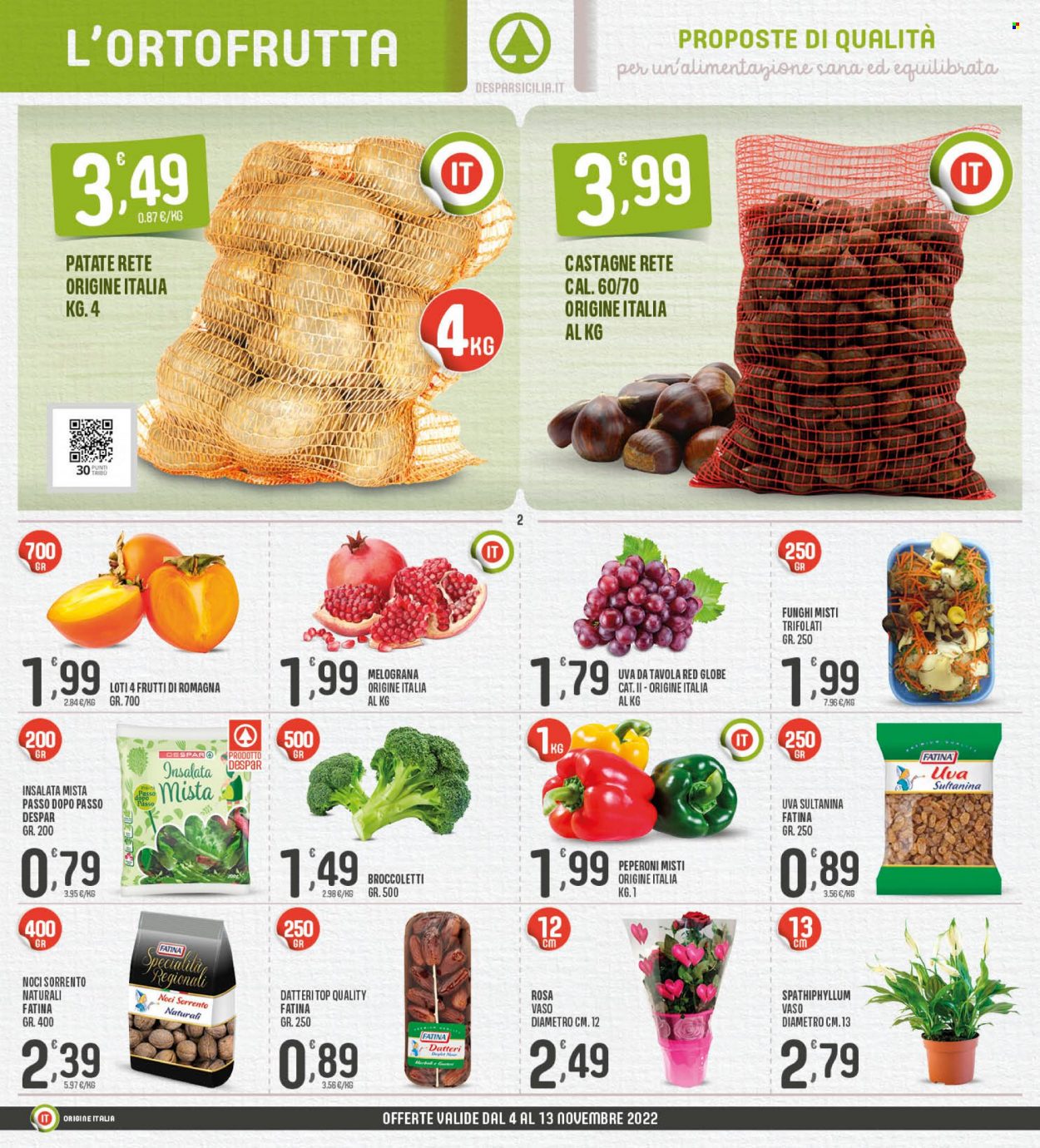 Volantino Eurospar - 4/11/2022 - 13/11/2022. Pagina 2