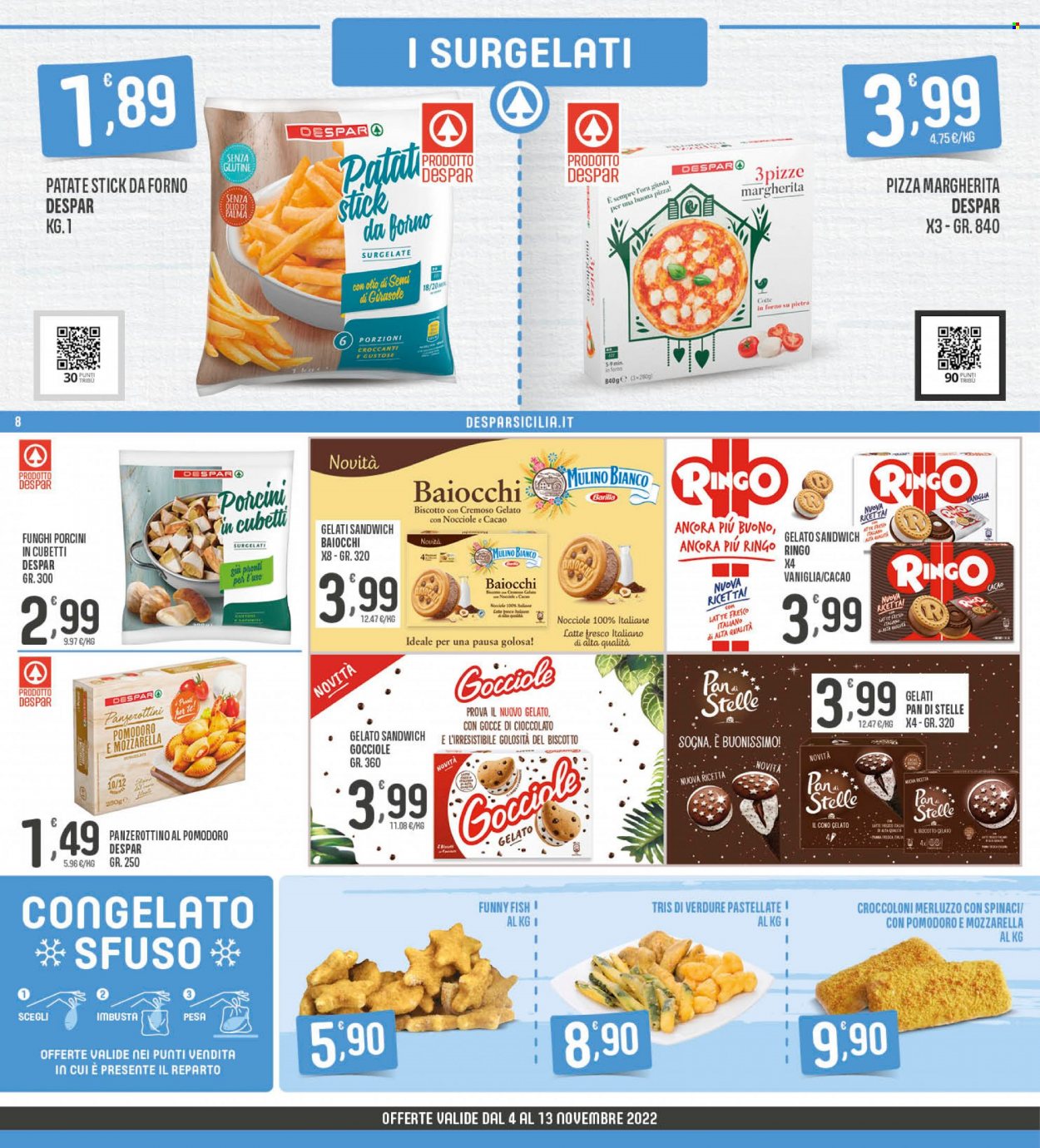 Volantino Eurospar - 4/11/2022 - 13/11/2022. Pagina 8