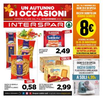 Volantino Interspar - 7/11/2022 - 20/11/2022.