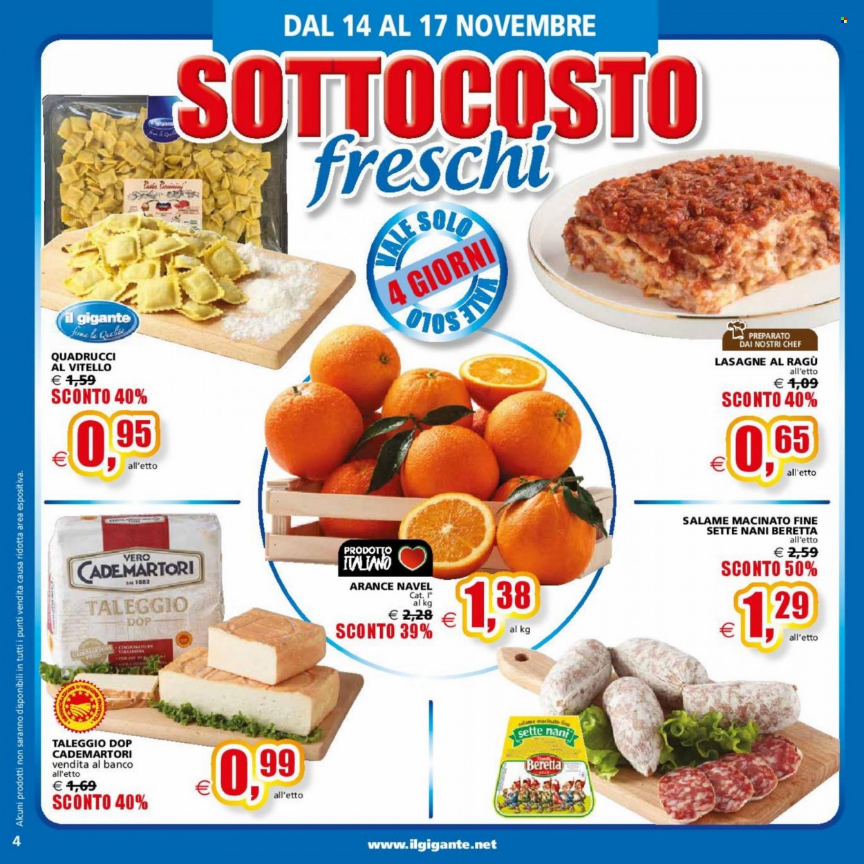 Volantino Il Gigante - 7/11/2022 - 20/11/2022. Pagina 4