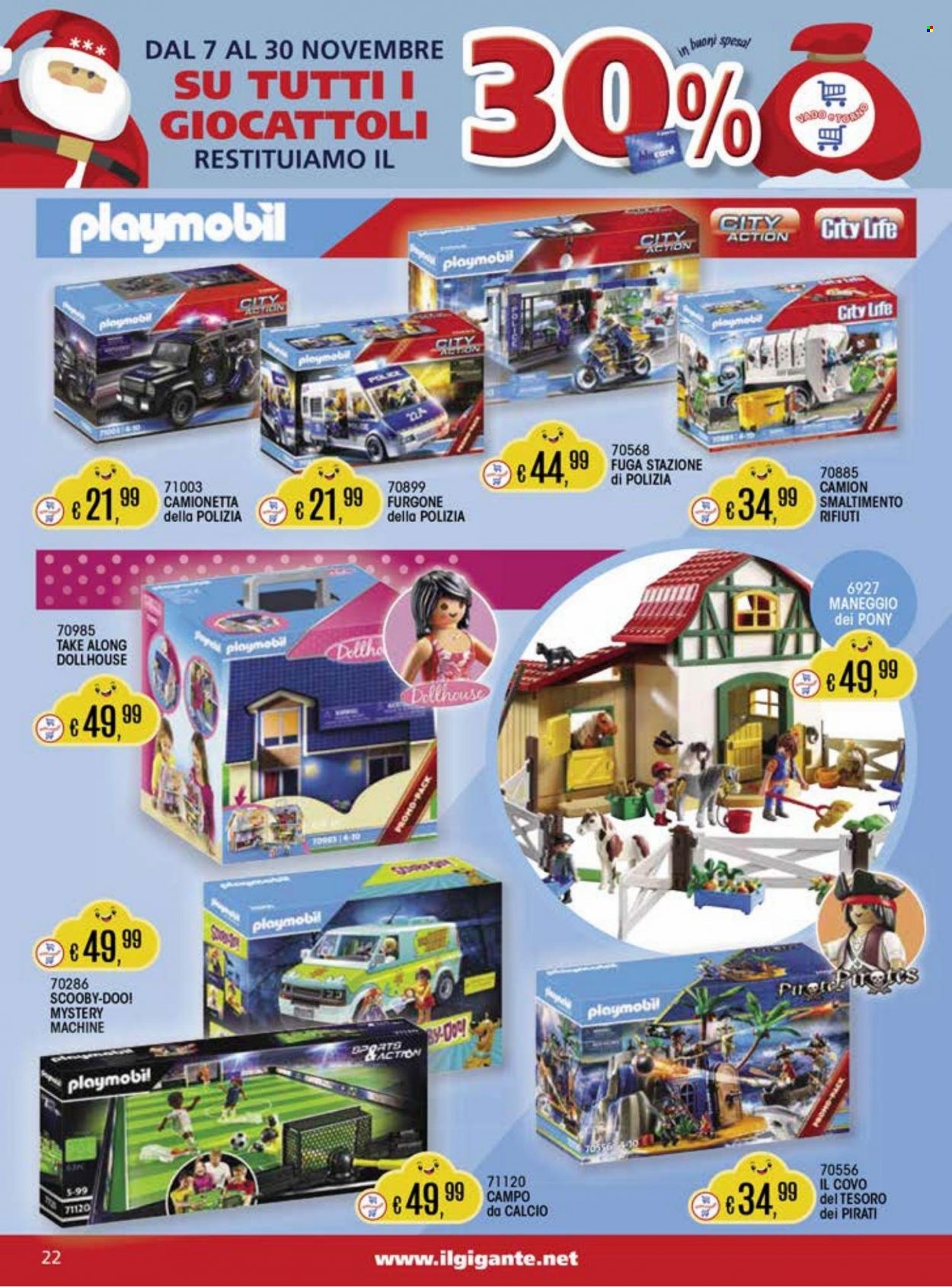 Volantino Il Gigante - 7/11/2022 - 30/11/2022. Pagina 22