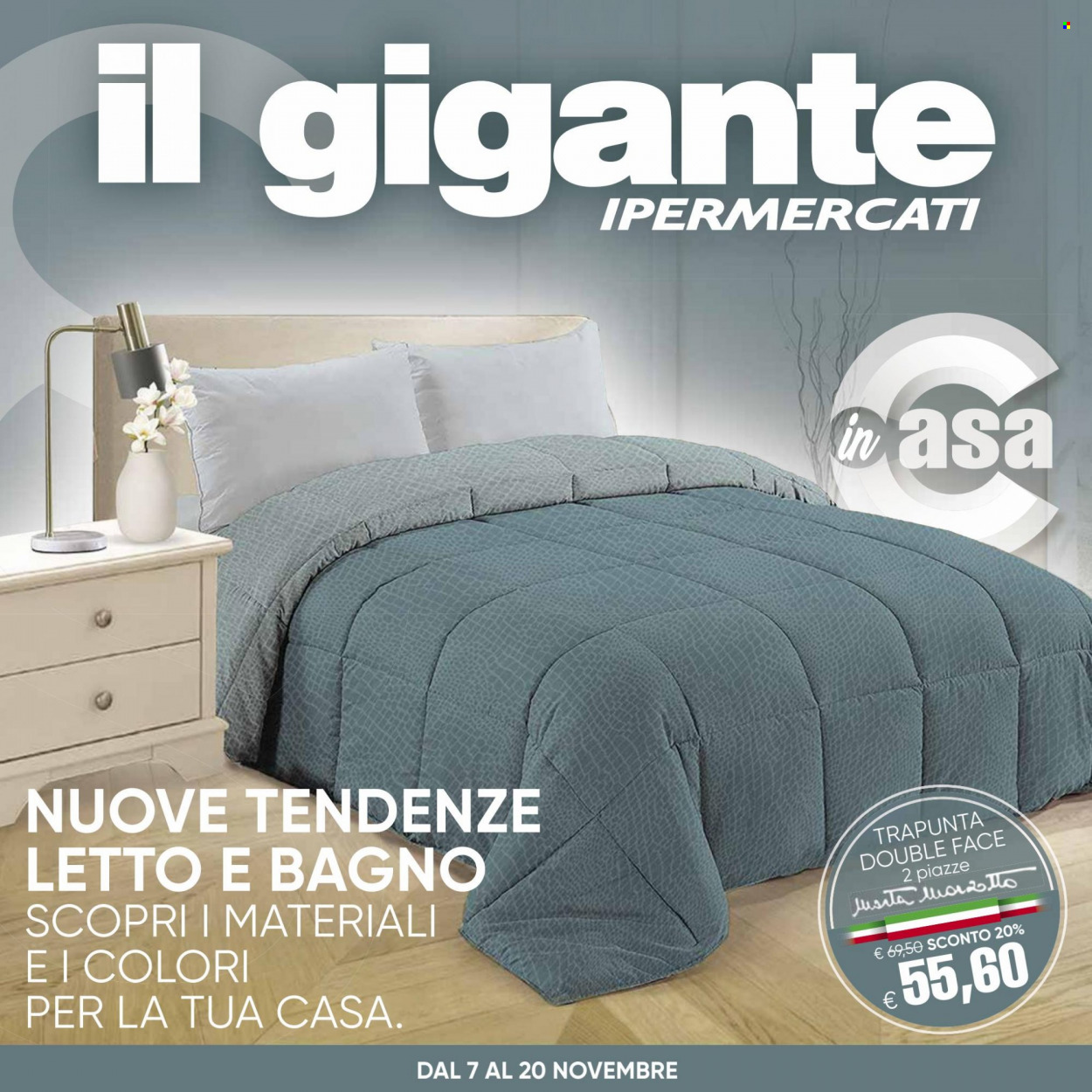 Volantino Il Gigante - 7/11/2022 - 20/11/2022. Pagina 1